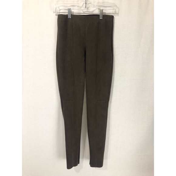 Zara Pants - ZARA Basic Brown Faux Leather Legging Pants XS Zara Pants - ZARA Basic Brown Faux Leather Legging Pants XS